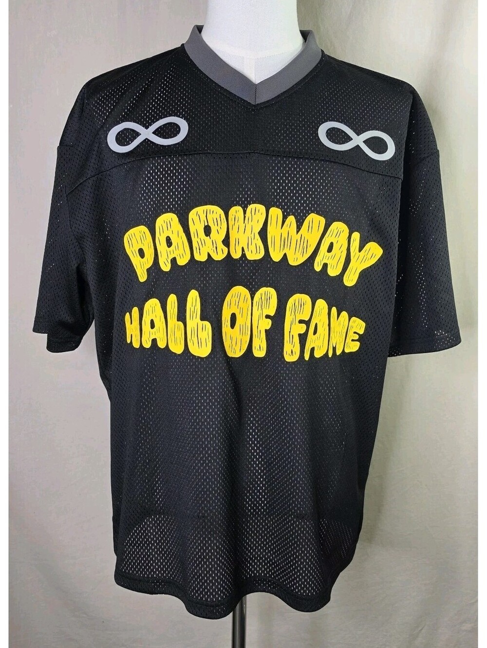 Your Flyness Parkway Hall of Fame Mesh Jersey XL Black Legend 954 Streetwear